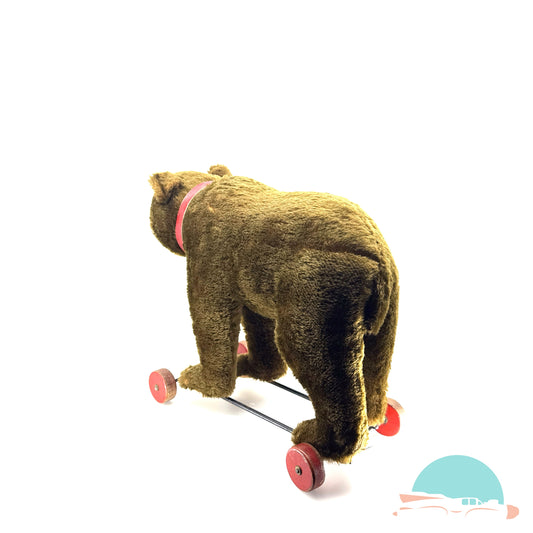 Steiff Bär auf Rollen Vorkrieg (75664)