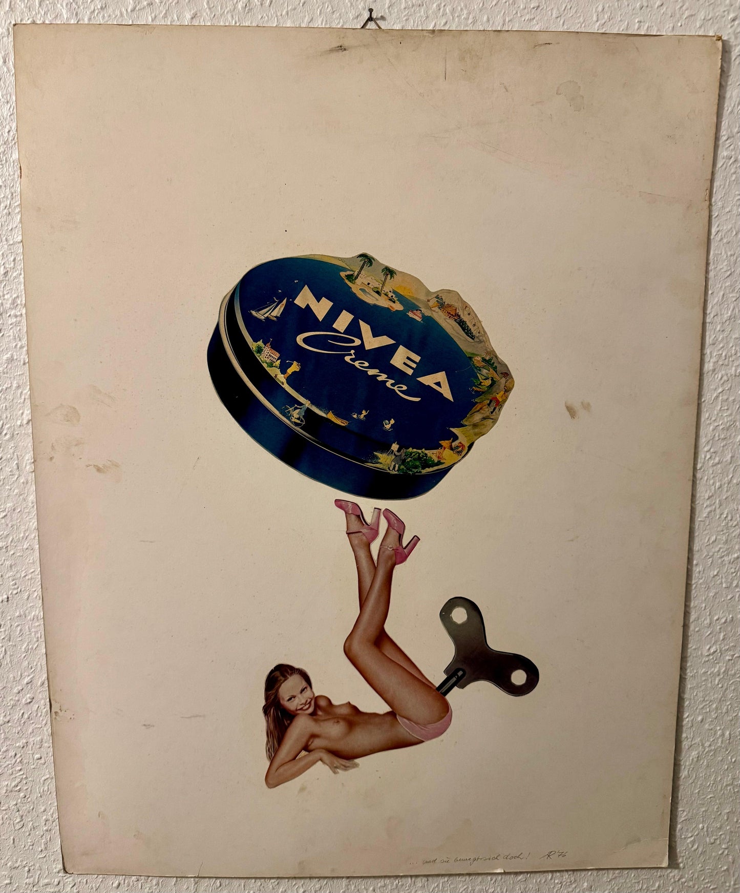 Nivea advertising poster 1976 (70102)