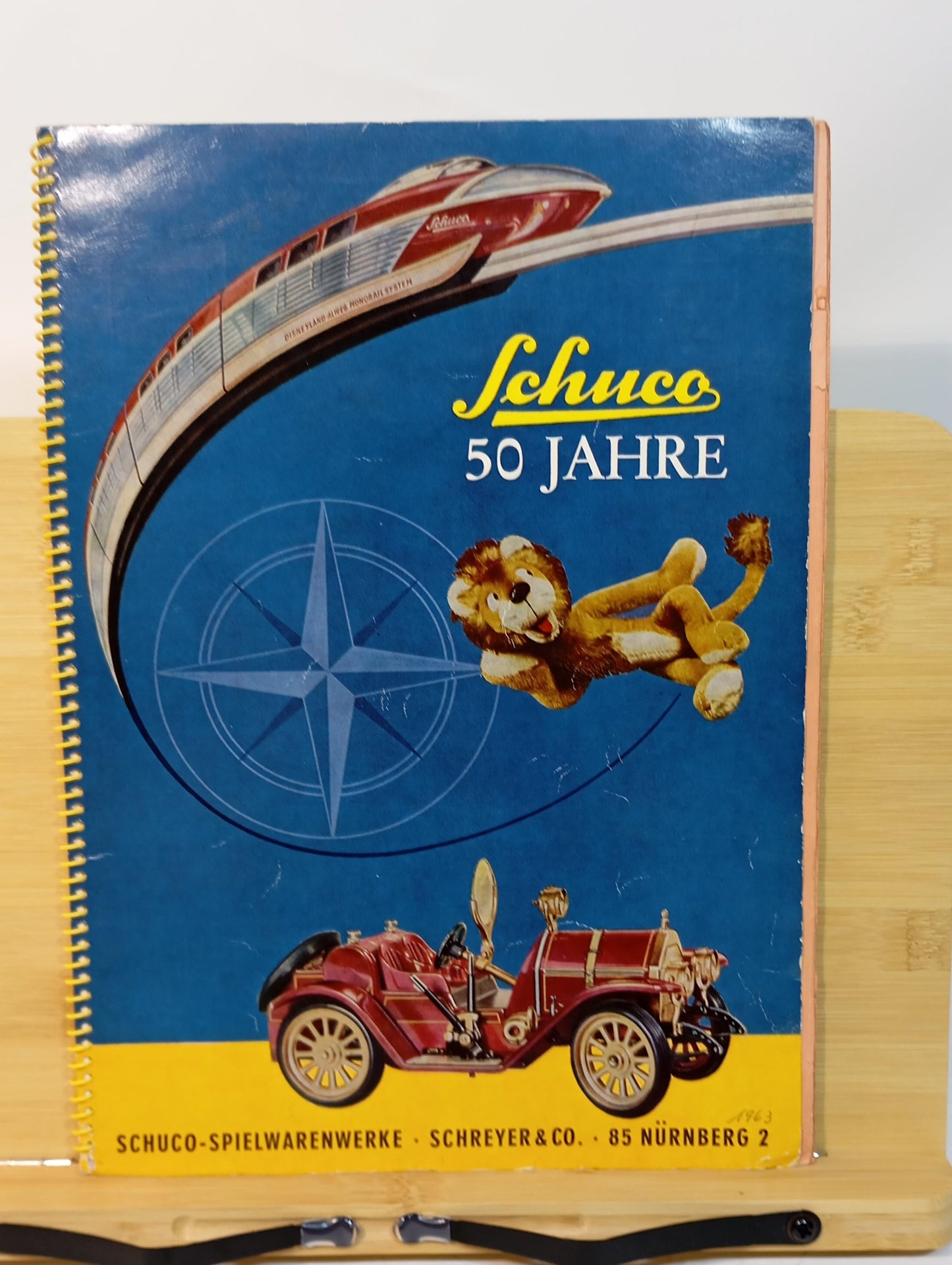 Schuco main catalogue as a ring binder – 50 years of Schuco (original, 1950s) (72501)