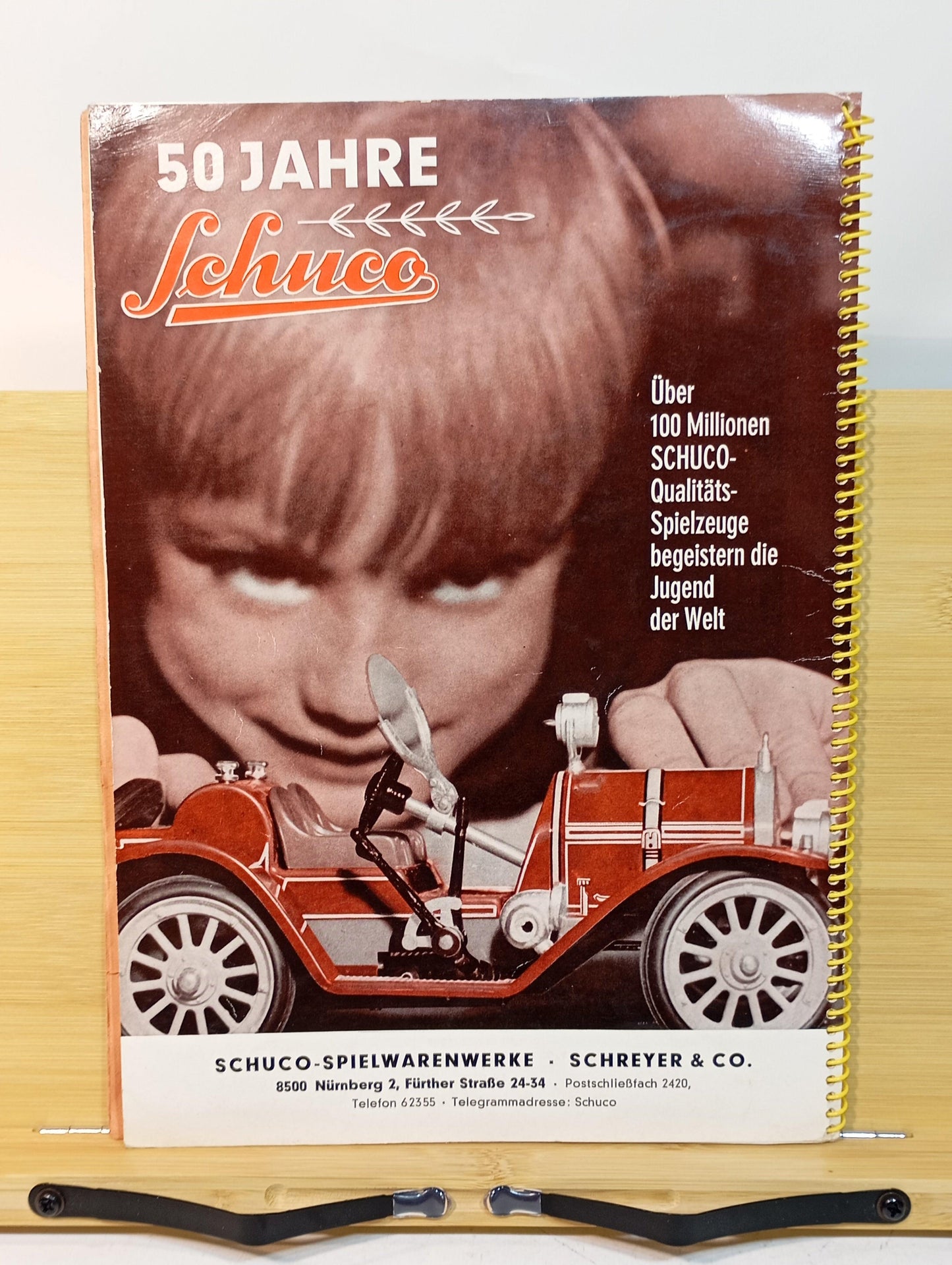 Schuco main catalogue as a ring binder – 50 years of Schuco (original, 1950s) (72501)