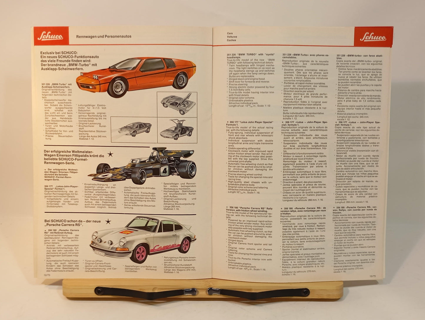 Schuco catalog 1973 (72502)