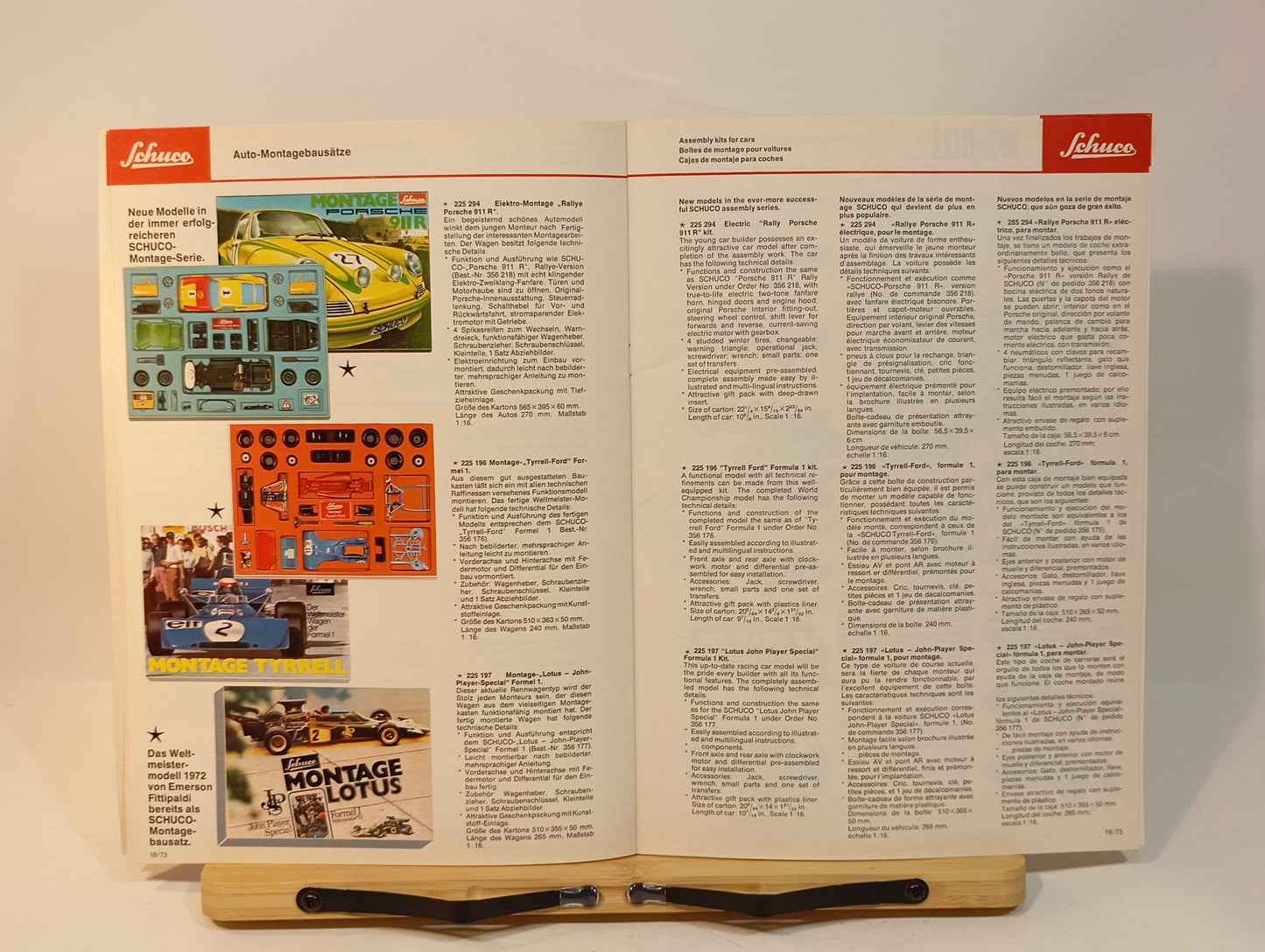 Schuco catalog 1973 (72502)