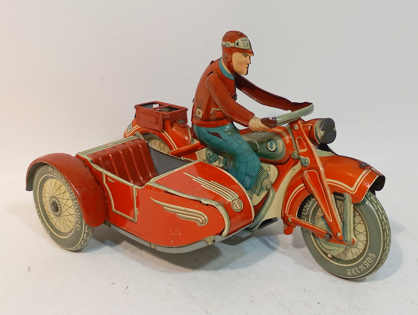 Tippco Rotes Motorradgespann Art.T587 (72510)
