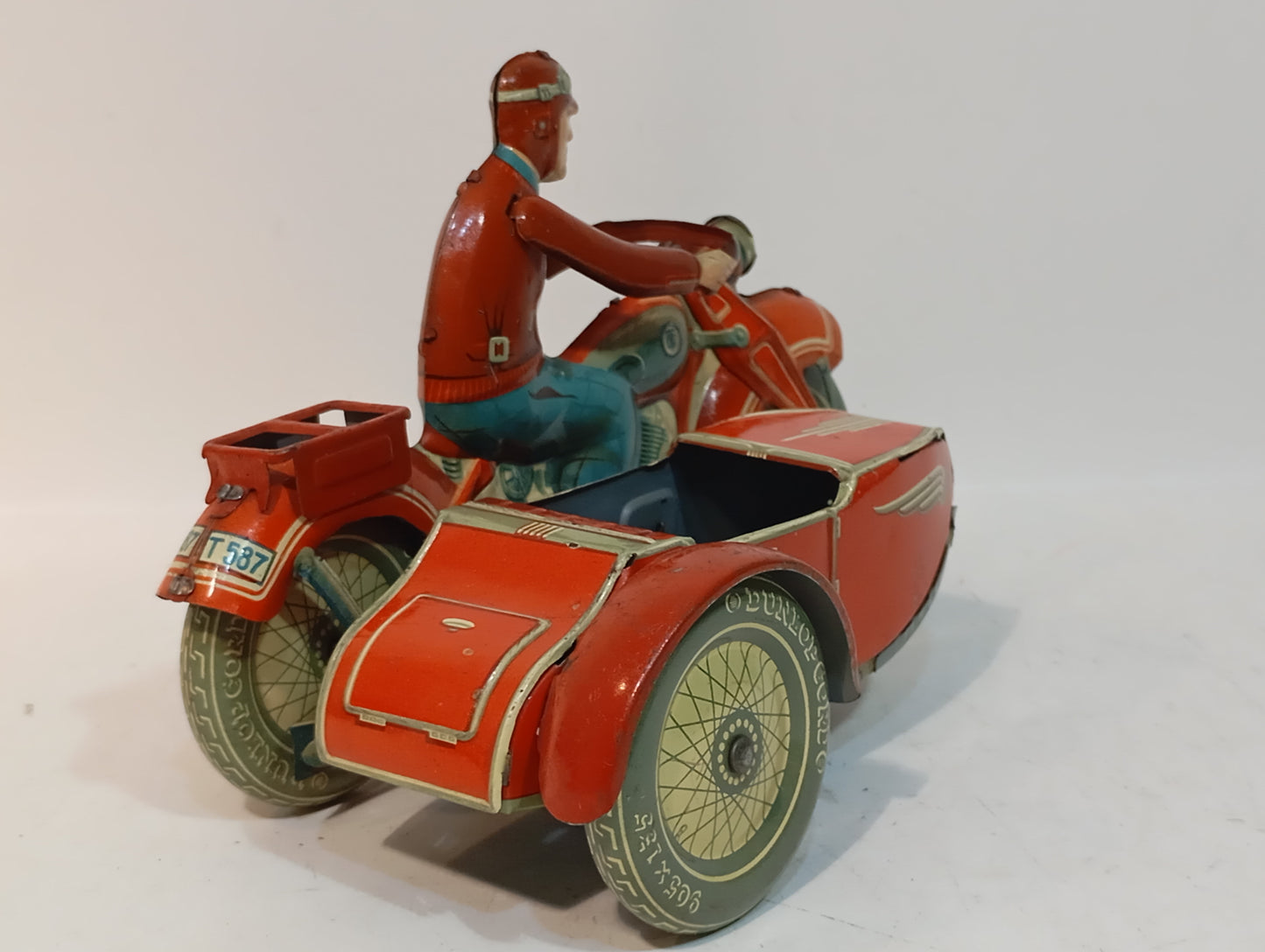 Tippco Rotes Motorradgespann Art.T587 (72510)