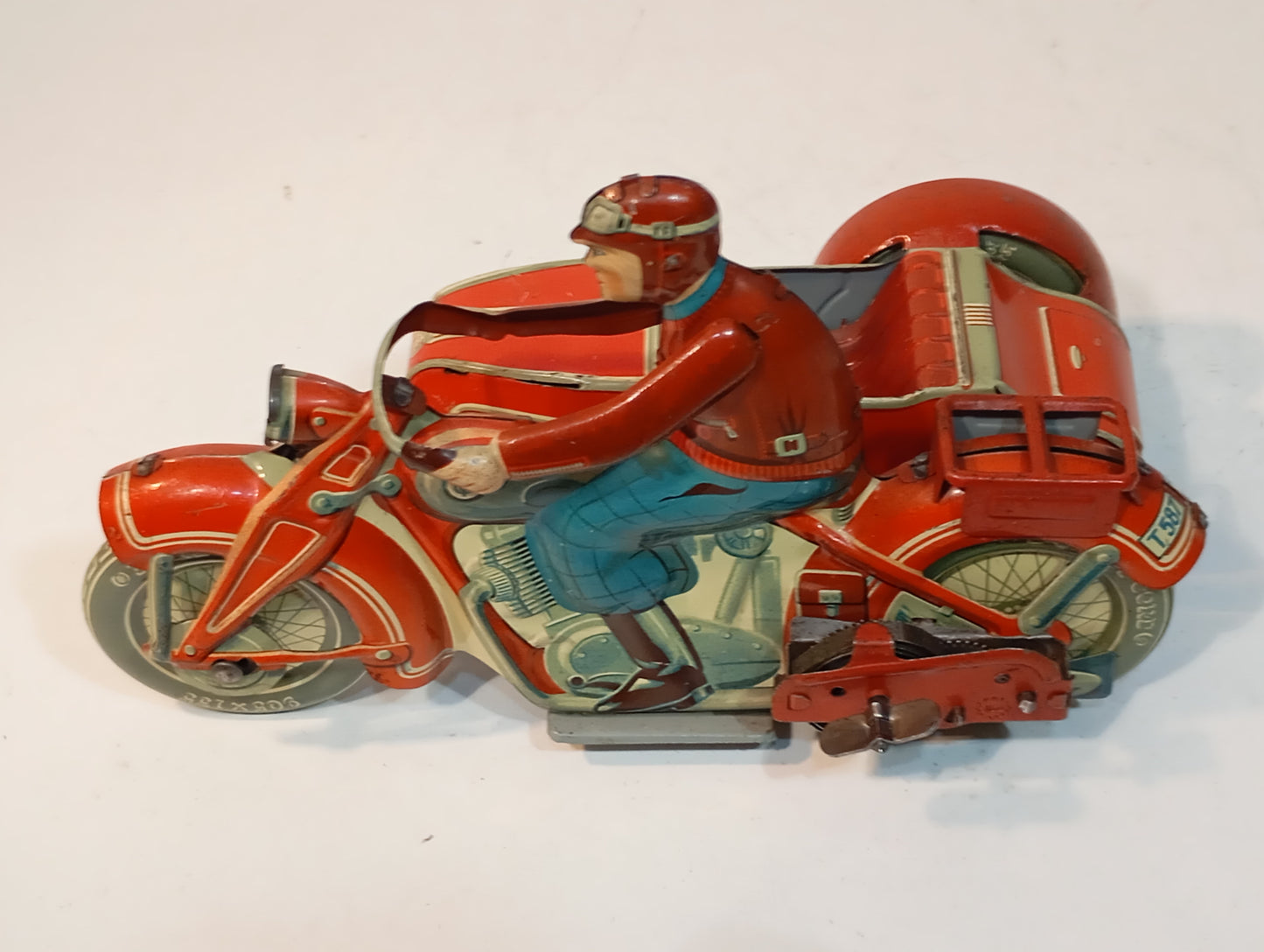 Tippco Rotes Motorradgespann Art.T587 (72510)