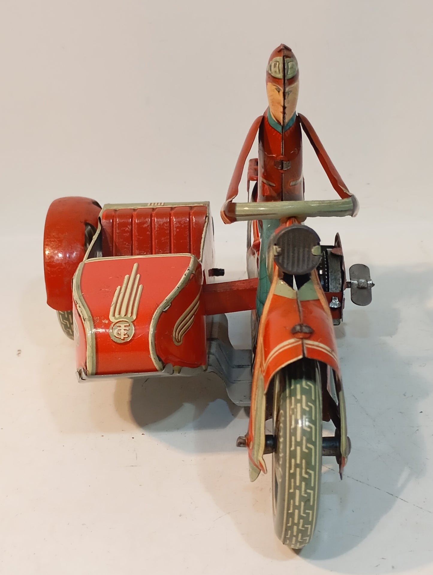 Tippco Rotes Motorradgespann Art.T587 (72510)