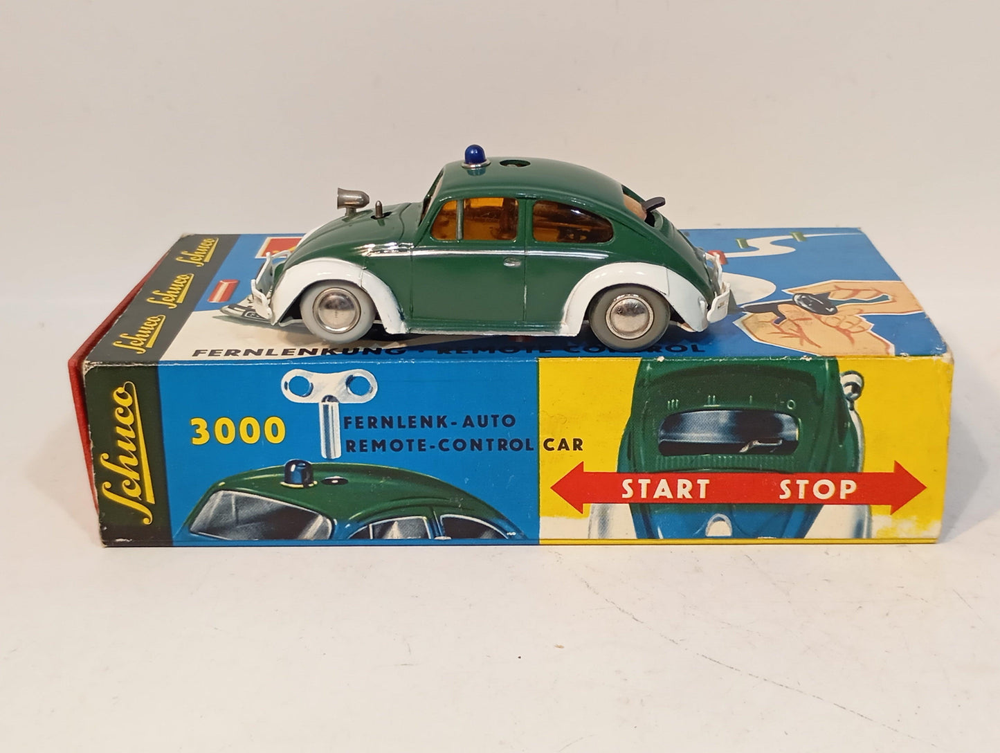 Schuco VW 3000 Police Car Set OVP (72491)