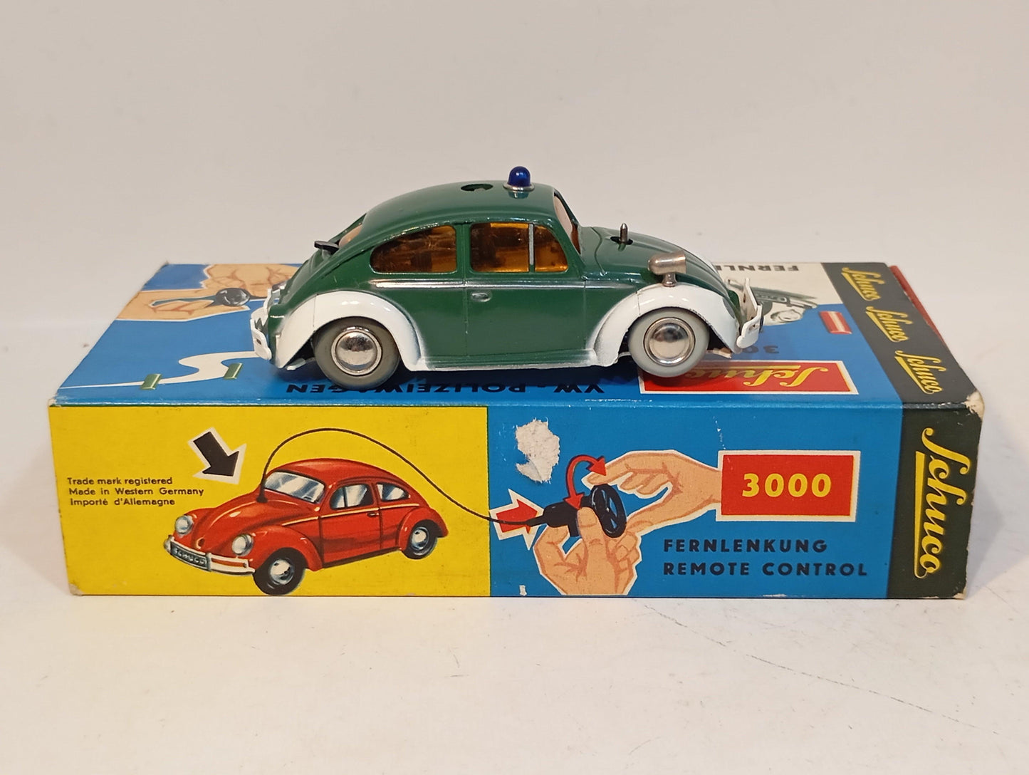 Schuco VW 3000 Police Car Set OVP (72491)