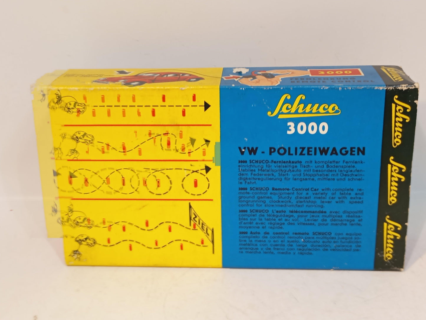 Schuco VW 3000 Police Car Set OVP (72491)