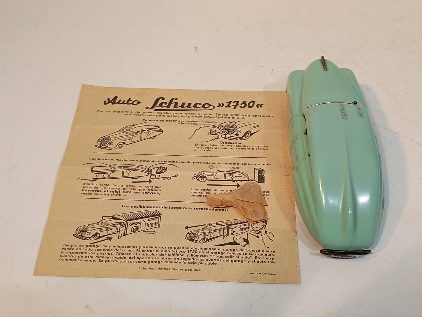 Schuco Art.1750 Garagenauto mit OVP (72492)