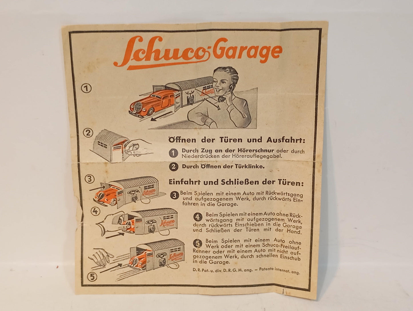 Schuco Garage OVP (72493)