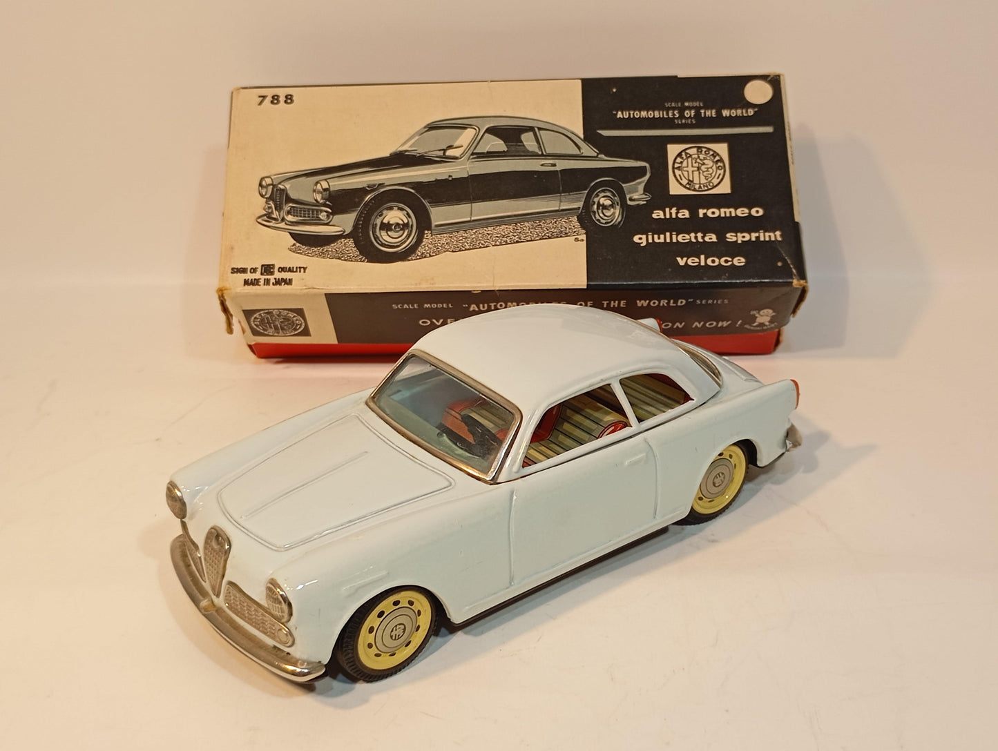Bandai Alfa Romeo Giulietta Sprint ART.788 OVP (72611)