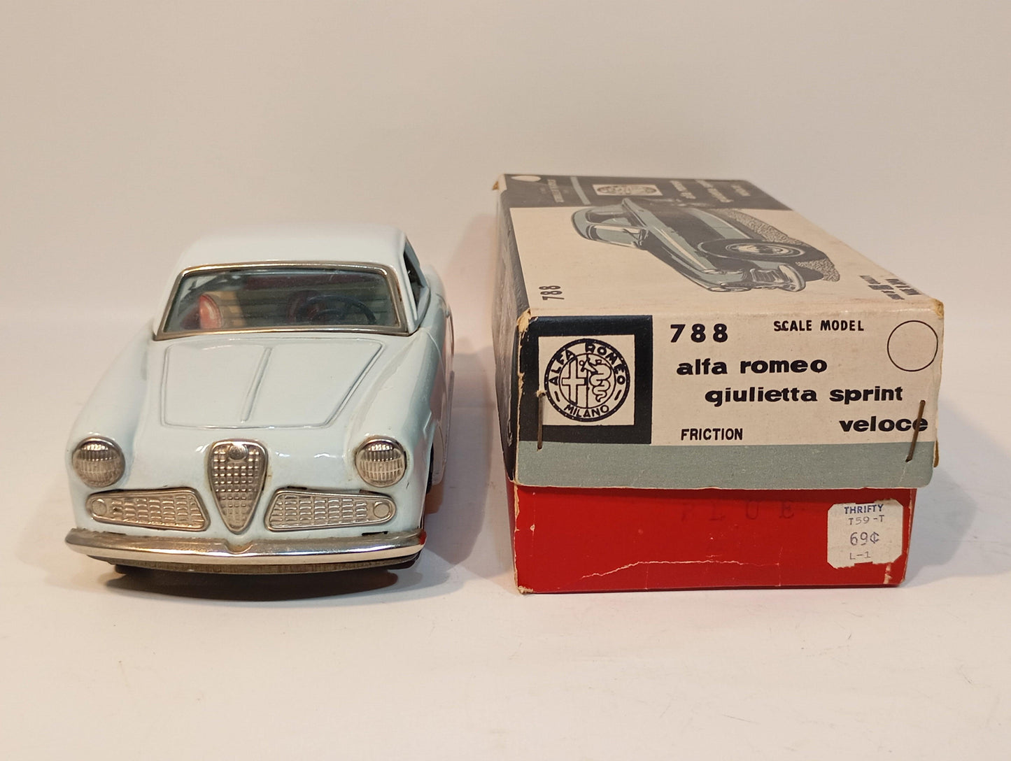 Bandai Alfa Romeo Giulietta Sprint ART.788 OVP (72611)