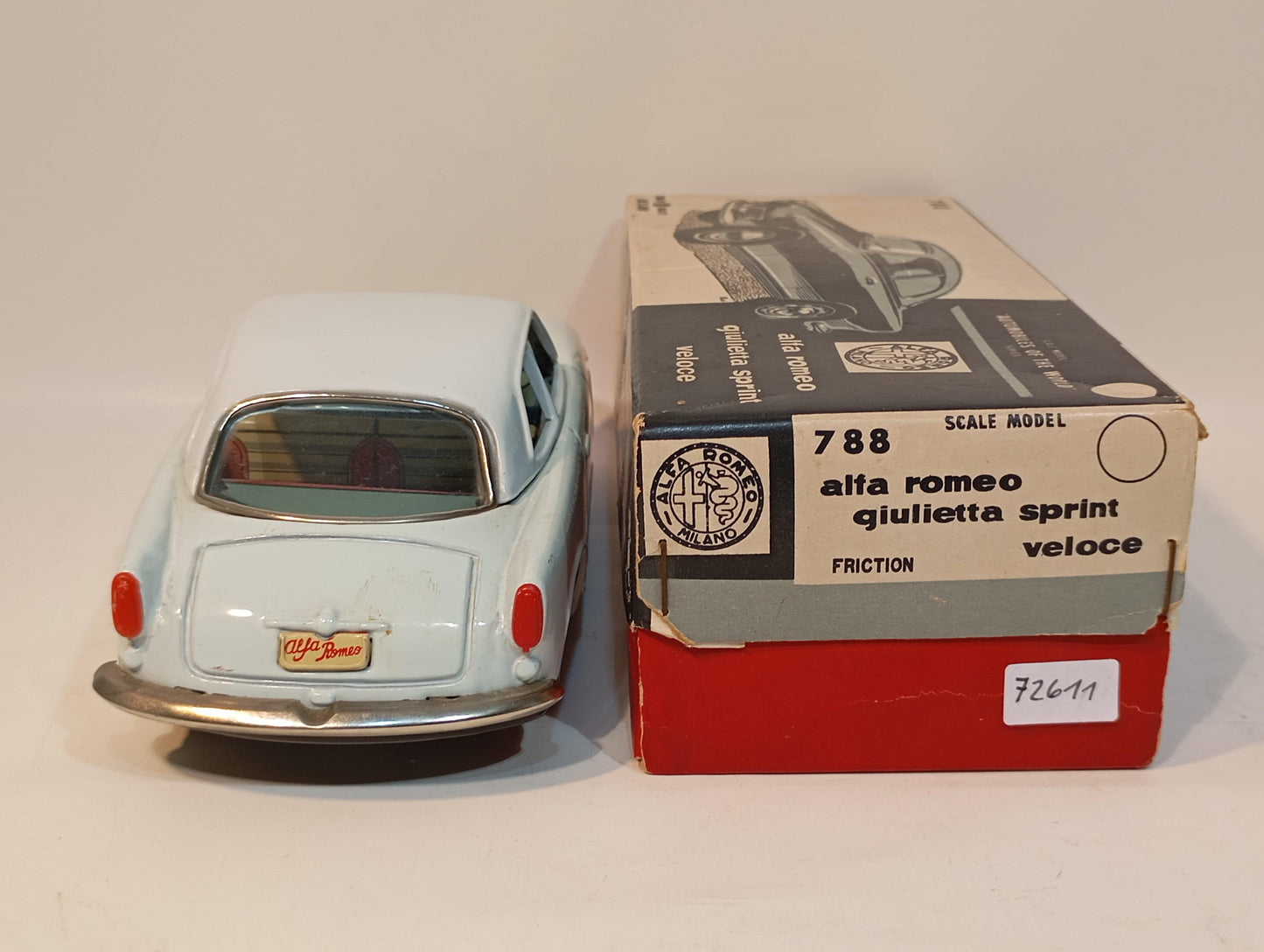 Bandai Alfa Romeo Giulietta Sprint ART.788 OVP (72611)
