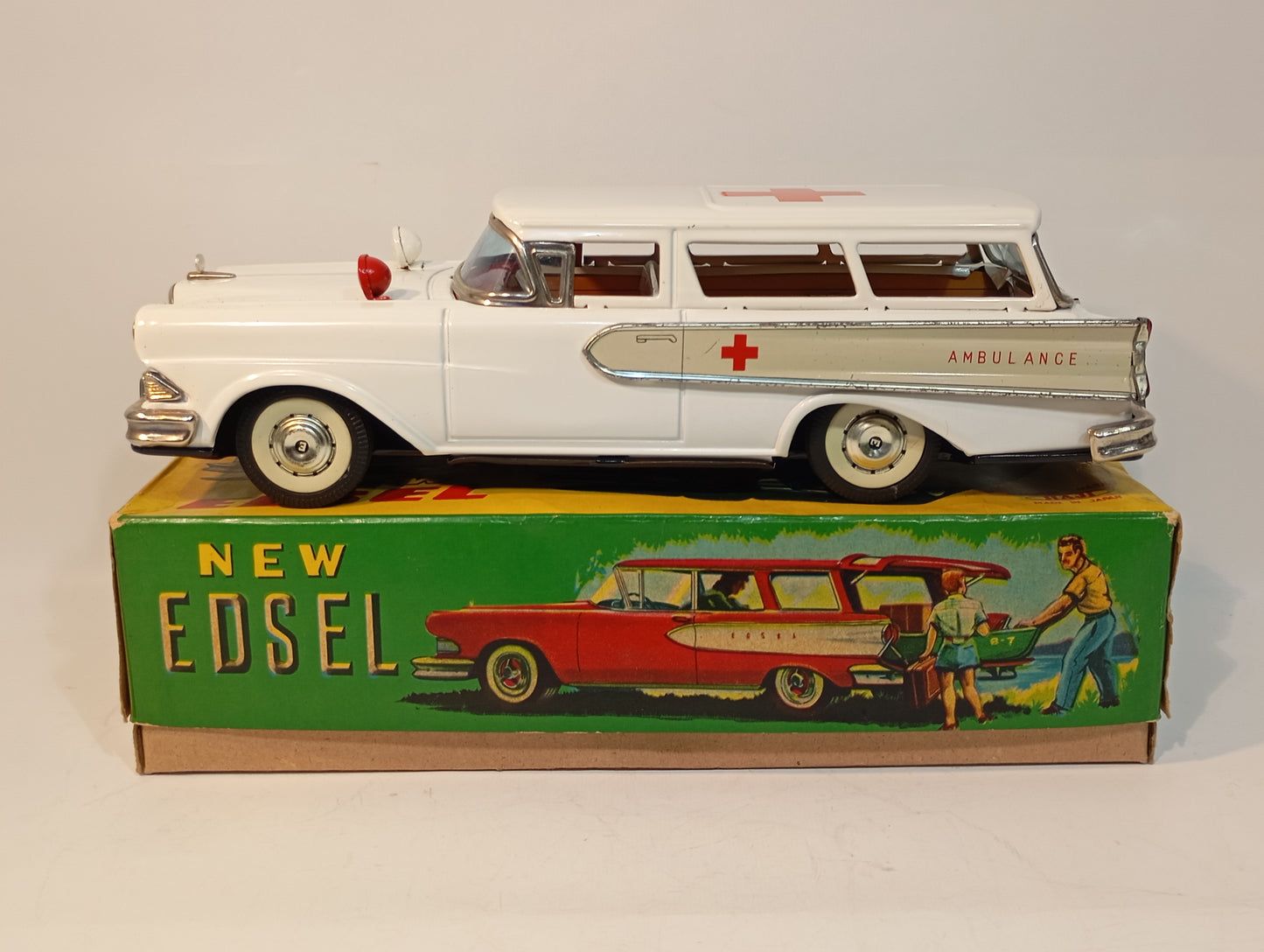 Haji Ford New Edsel Ambulance in original box (72351)