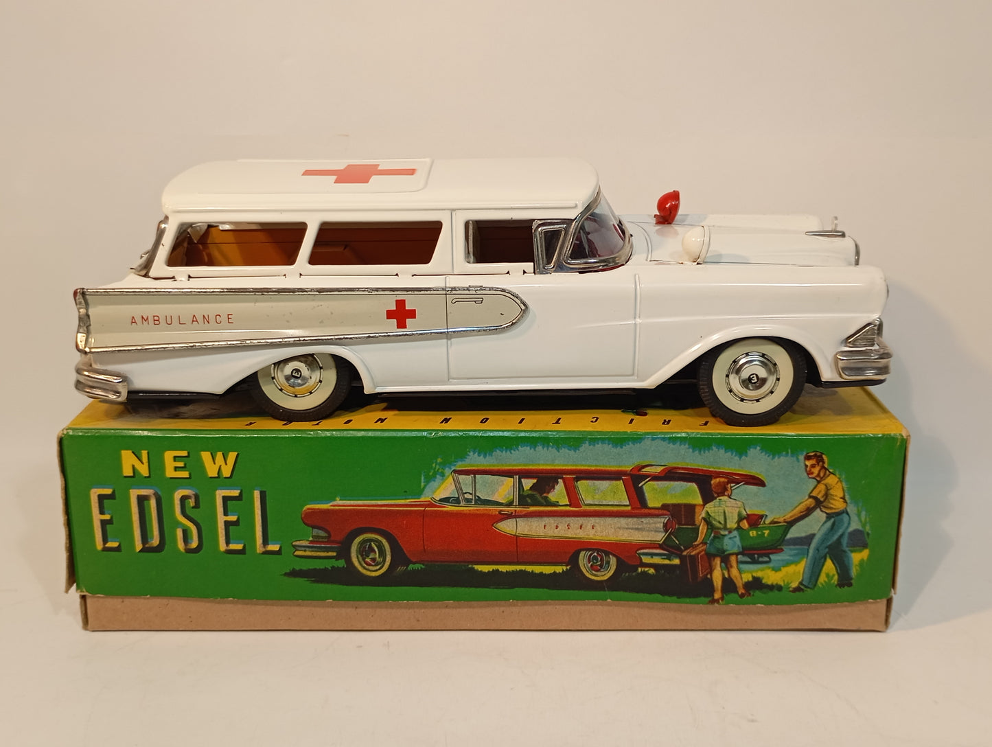 Haji Ford New Edsel Ambulance in original box (72351)