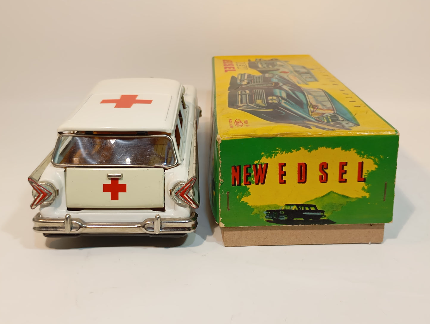 Haji Ford New Edsel Ambulance in original box (72351)