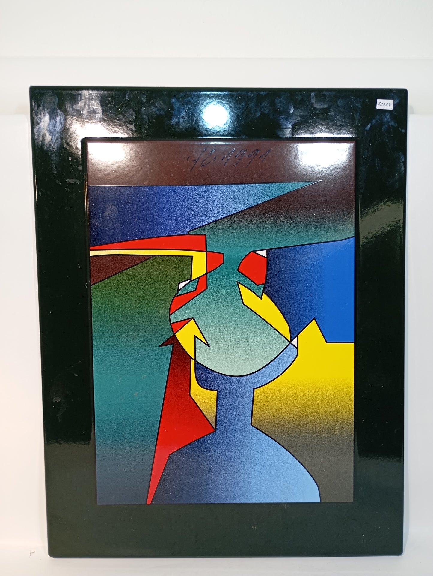 Enamel sign Franz Eggenschwiler On the rise motif 3 (72629)
