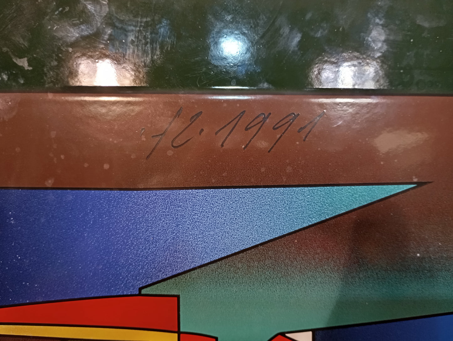 Enamel sign Franz Eggenschwiler On the rise motif 3 (72629)