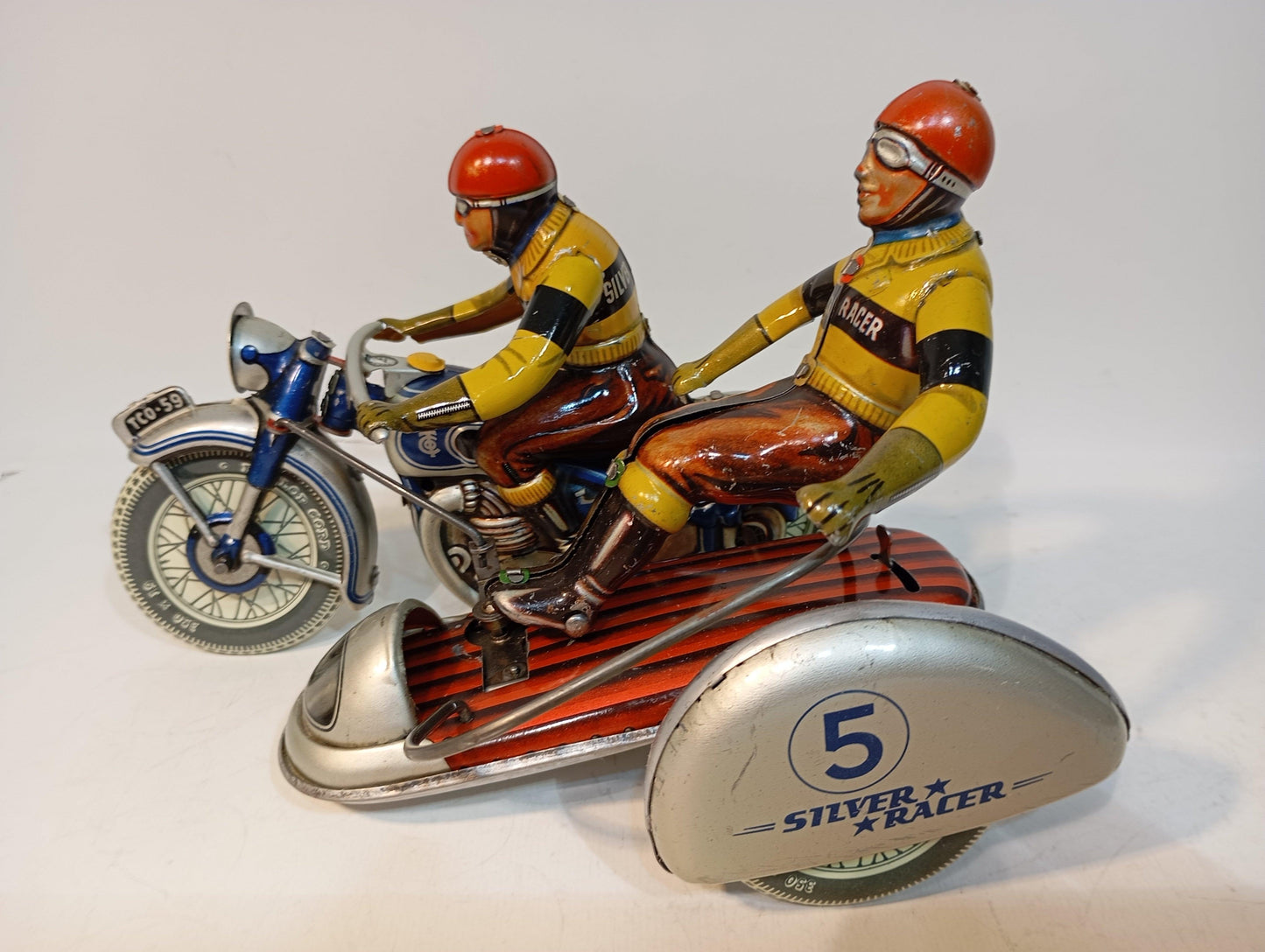 TippCo Nr.595 Silver Racer Motorrad mit OK Top Zustand!!! (72458)