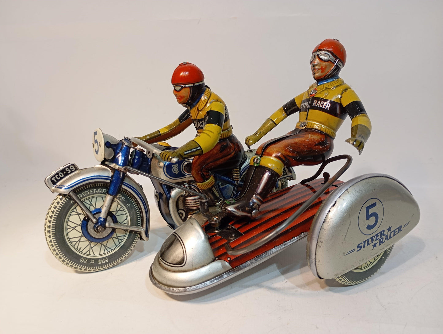 TippCo Nr.595 Silver Racer Motorrad mit OK Top Zustand!!! (72458)