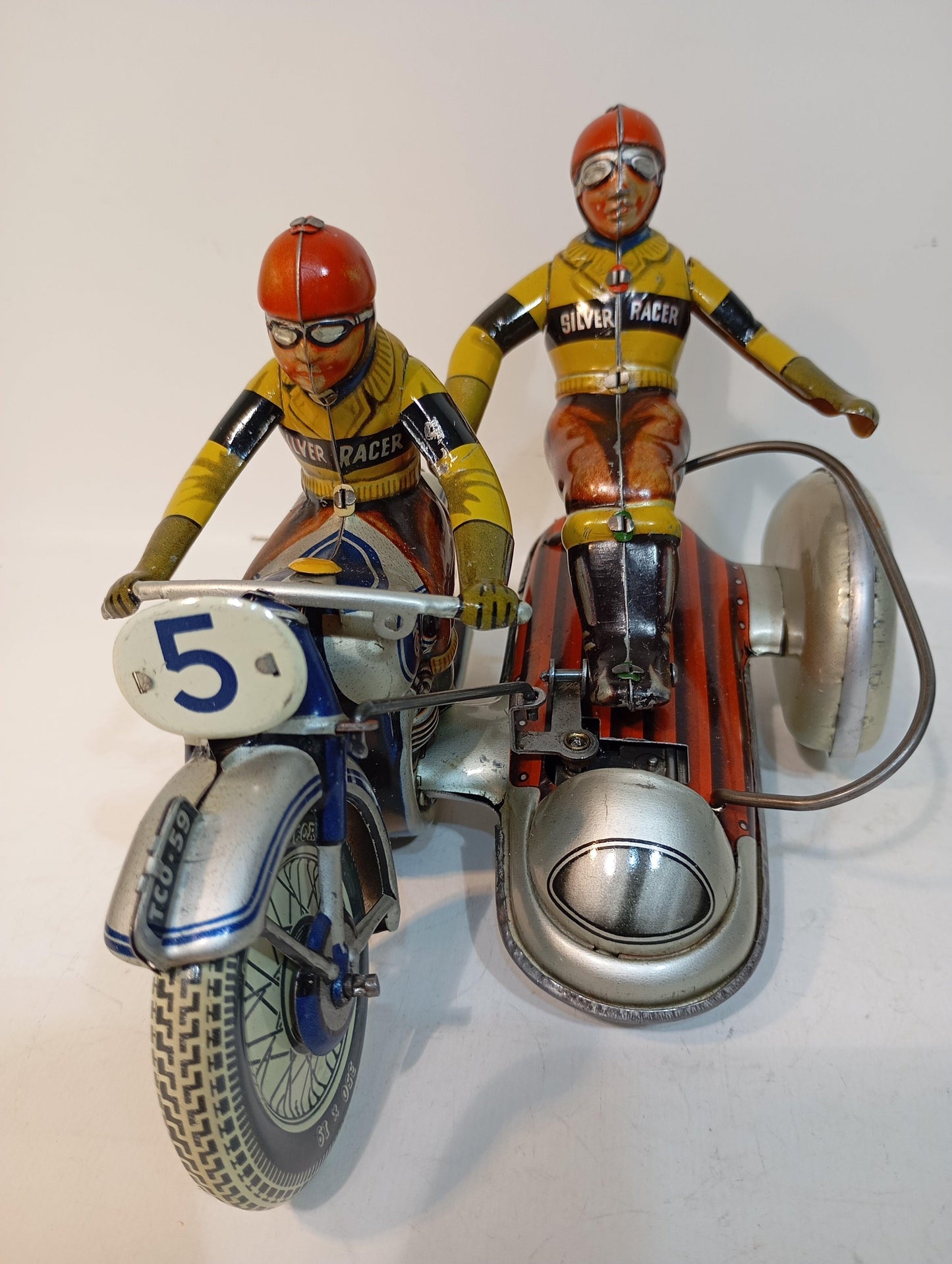 TippCo Nr.595 Silver Racer Motorrad mit OK Top Zustand!!! (72458)