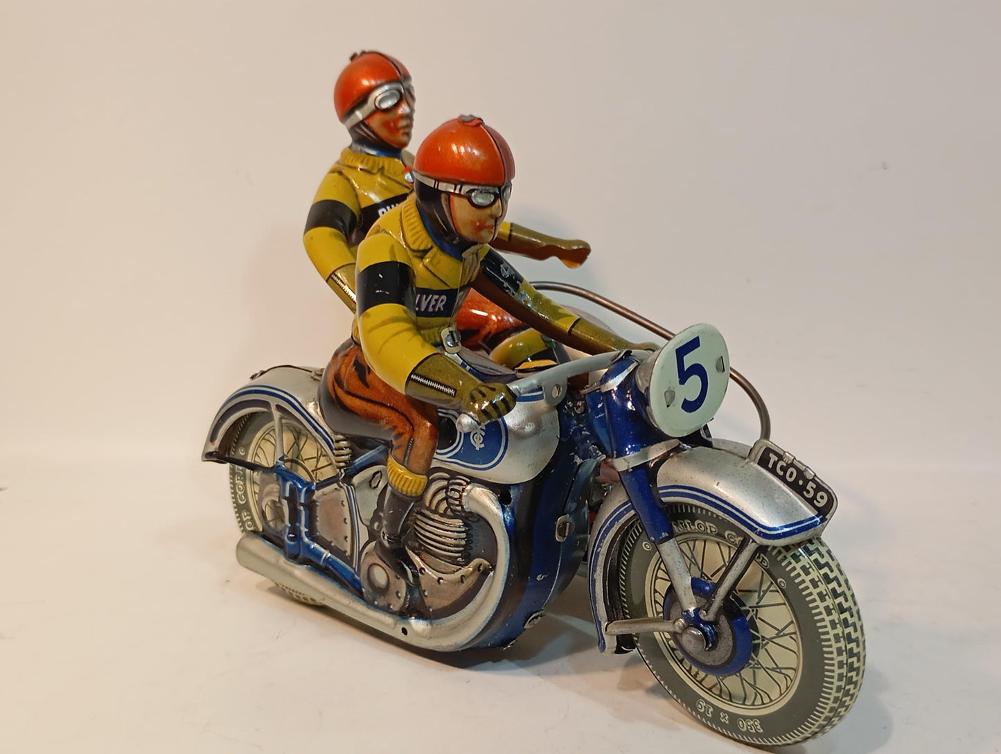 TippCo Nr.595 Silver Racer Motorrad mit OK Top Zustand!!! (72458)