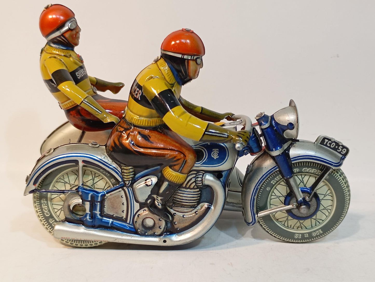 TippCo Nr.595 Silver Racer Motorrad mit OK Top Zustand!!! (72458)