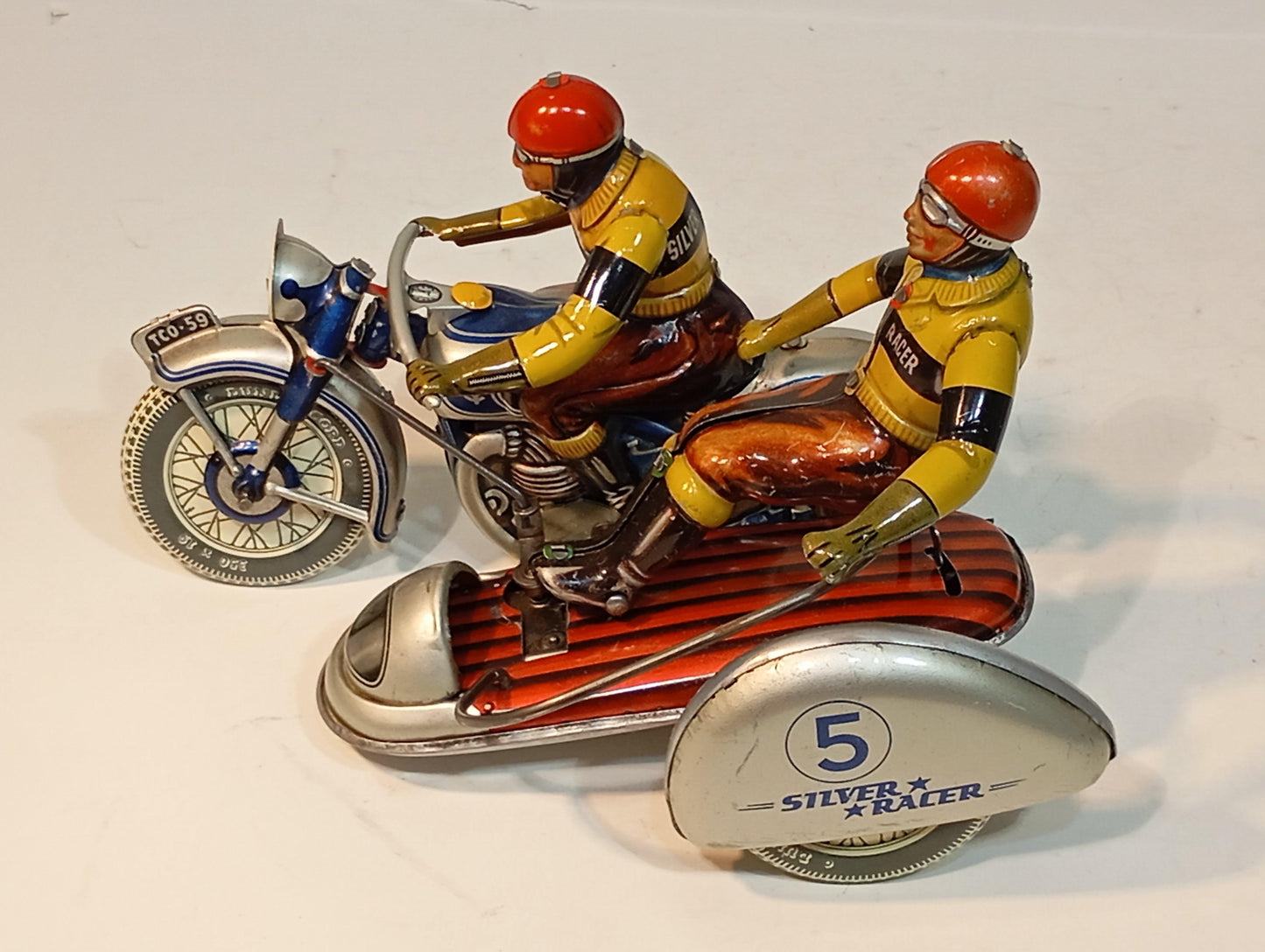 TippCo Nr.595 Silver Racer Motorrad mit OK Top Zustand!!! (72458)