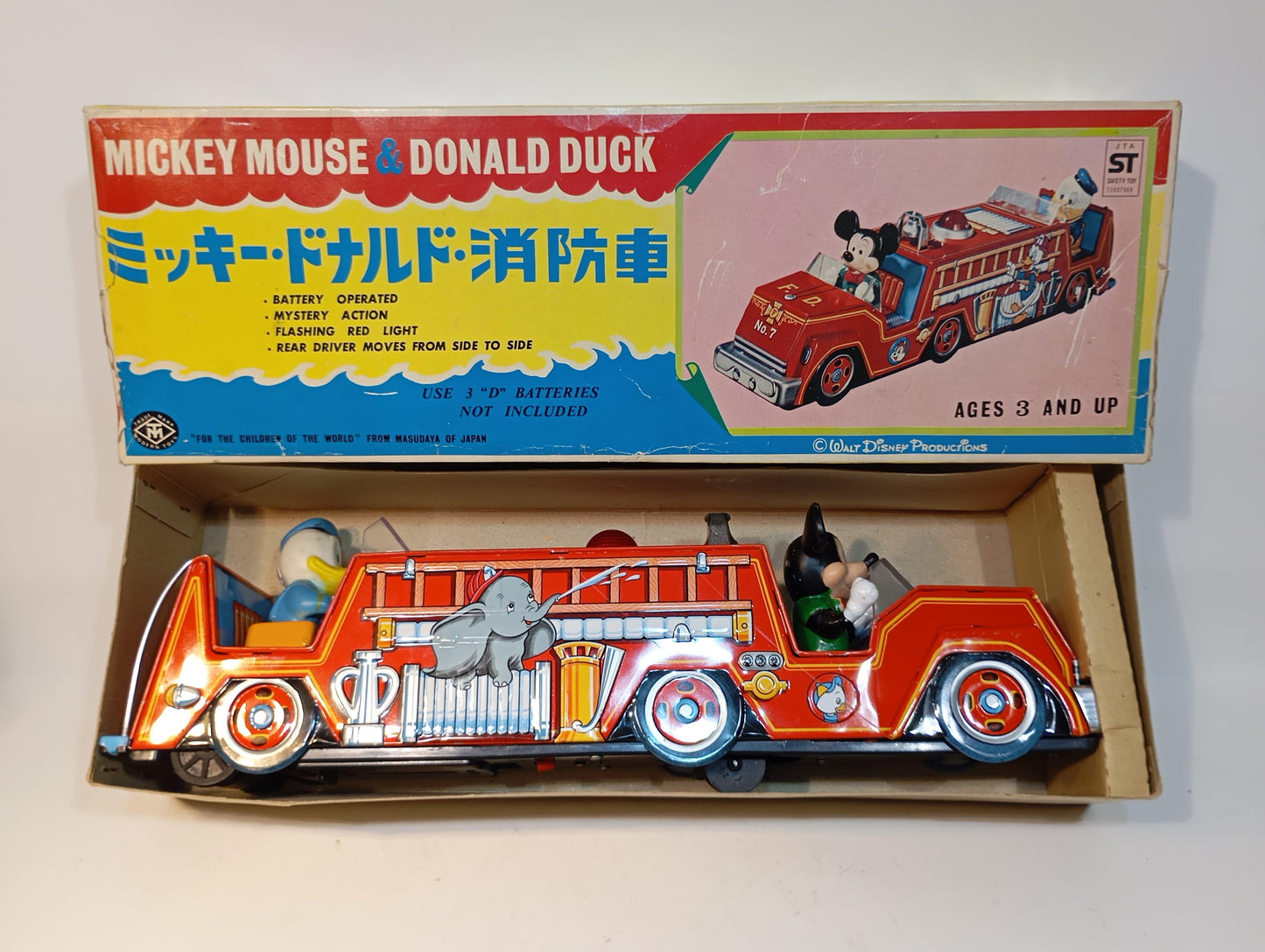 Modern Toys Feuerwehr OK Mit Mickey und Donald (72845)