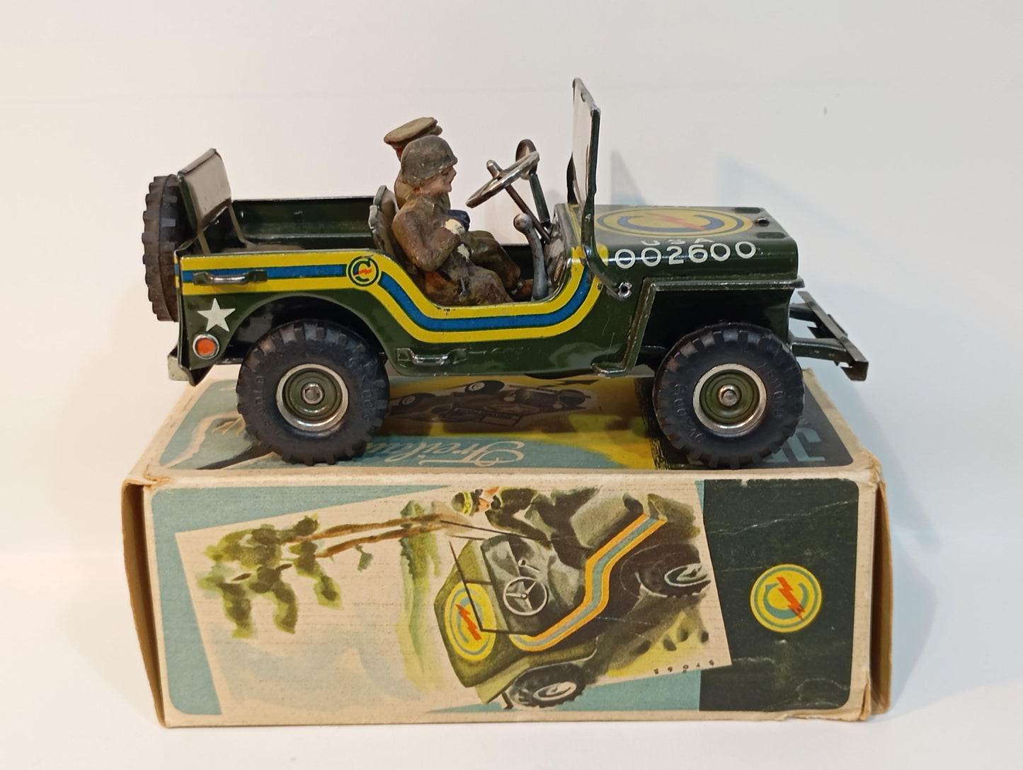 Arnold Military Jeep Art.2600 radio version in original box (72883)