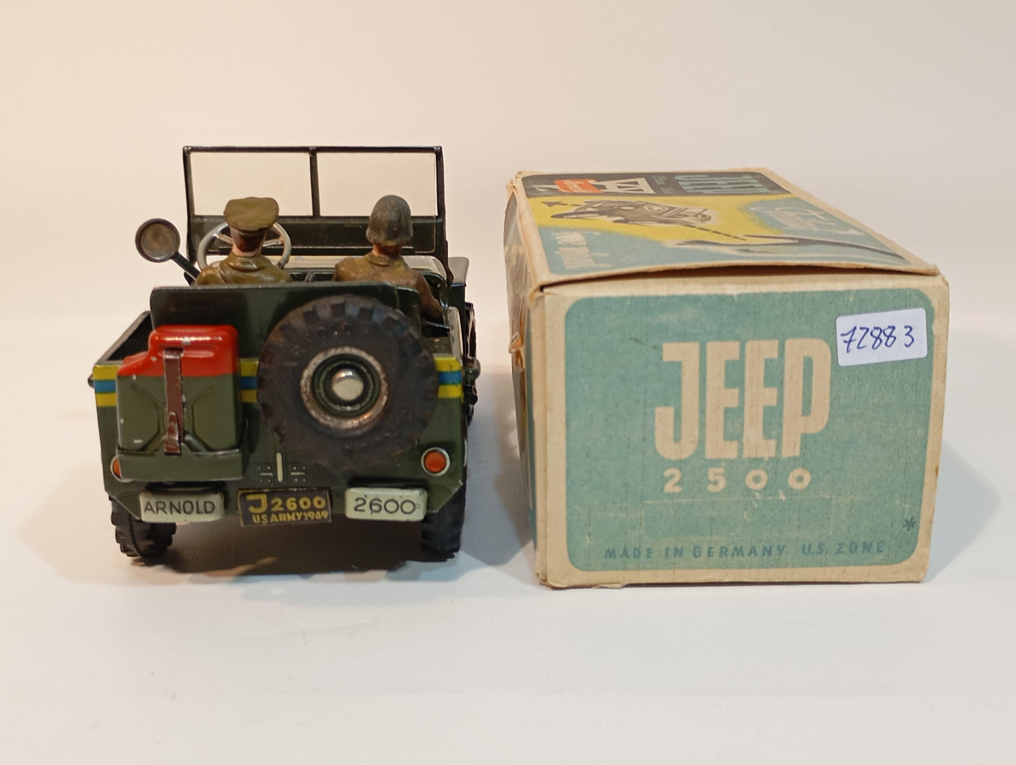Arnold Military Jeep Art.2600 radio version in original box (72883)