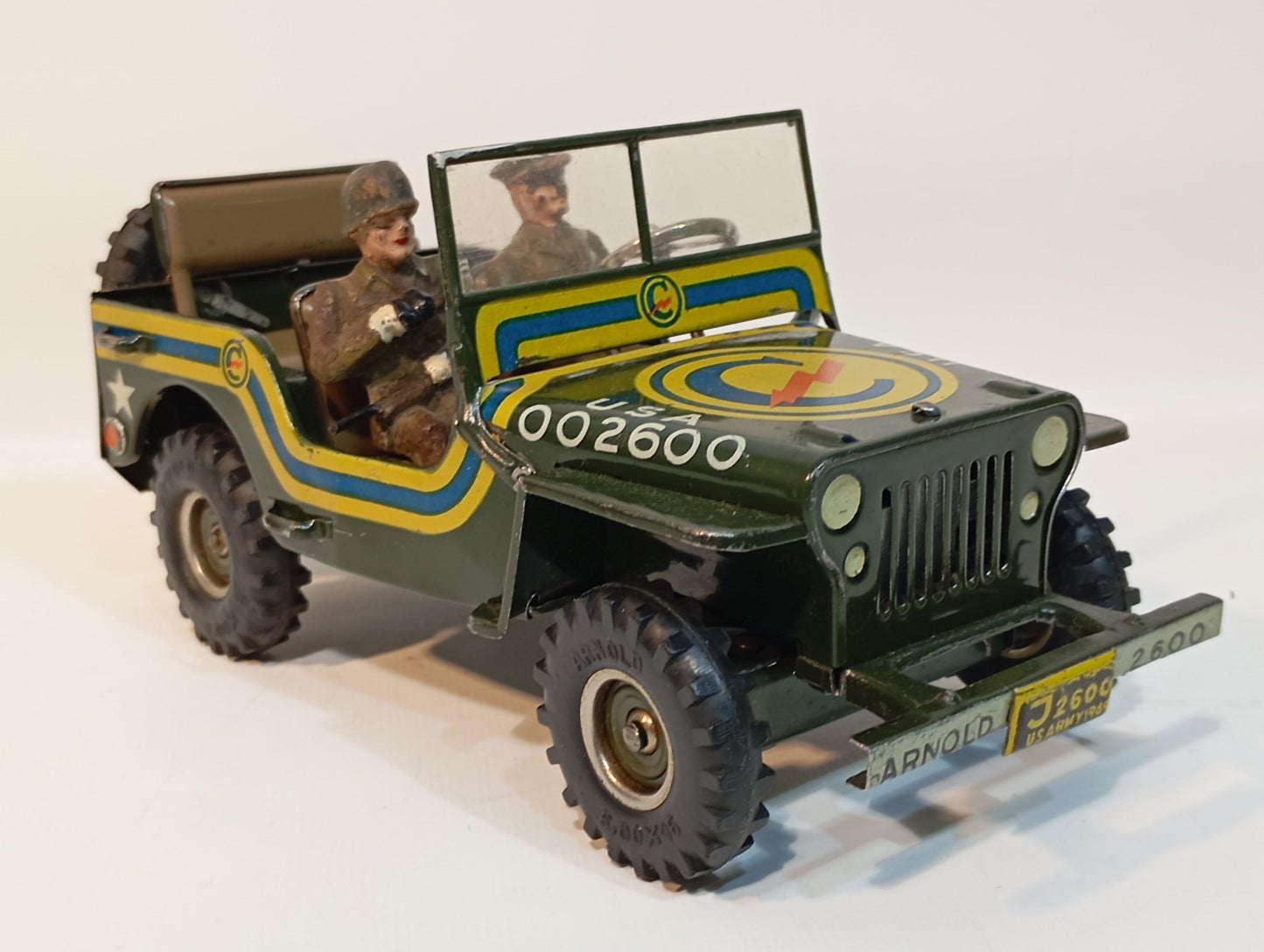 Arnold Military Jeep Art.2600 radio version in original box (72883)