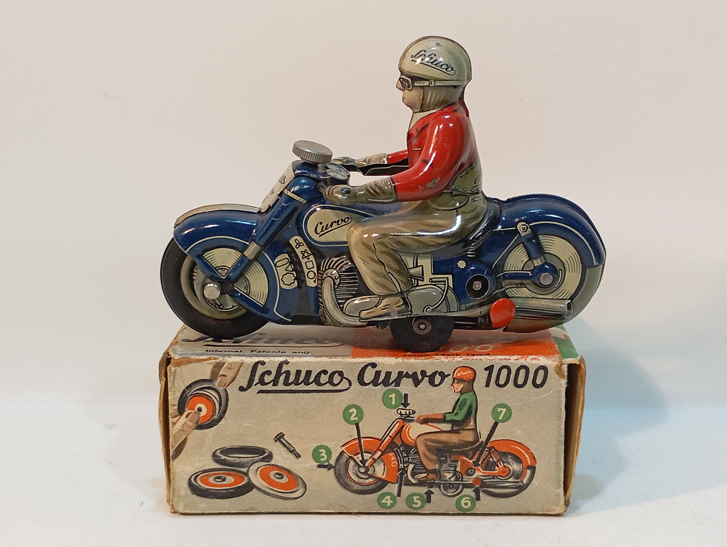 Schuco Curvo Art.1000 in Originalkarton (72997)