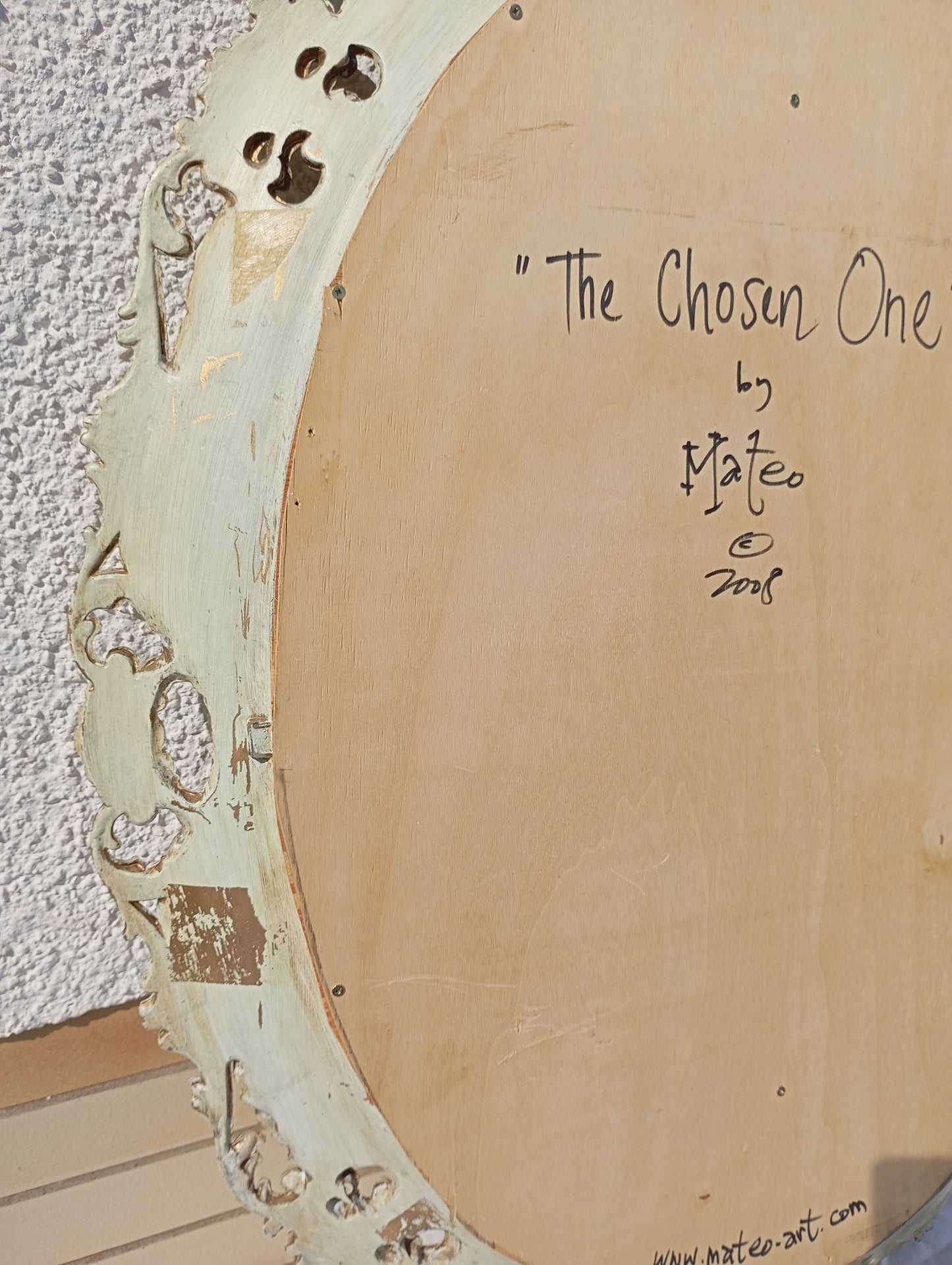 Original Monster Artwork by Mateo Dineen, Hand Signed "The Choosen One" from 2007 (73012)