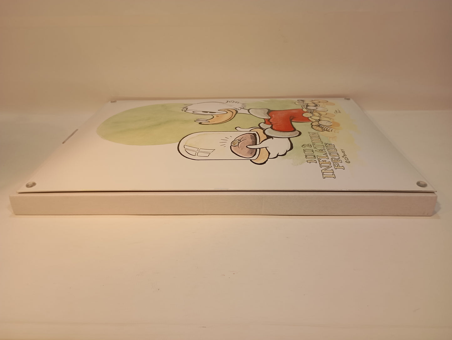 Scrooge McDuck Enamel Sign OVP Limited Edition No. 87/100 (73027)