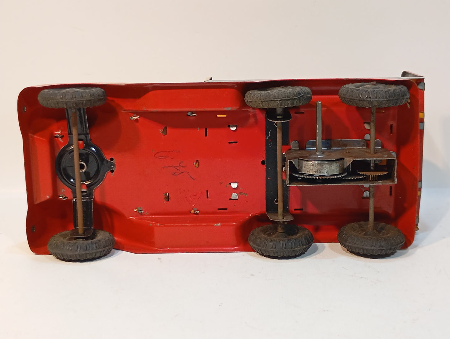 Göso Coca Cola Beverage Truck OVP Rare Picture Box (73039)