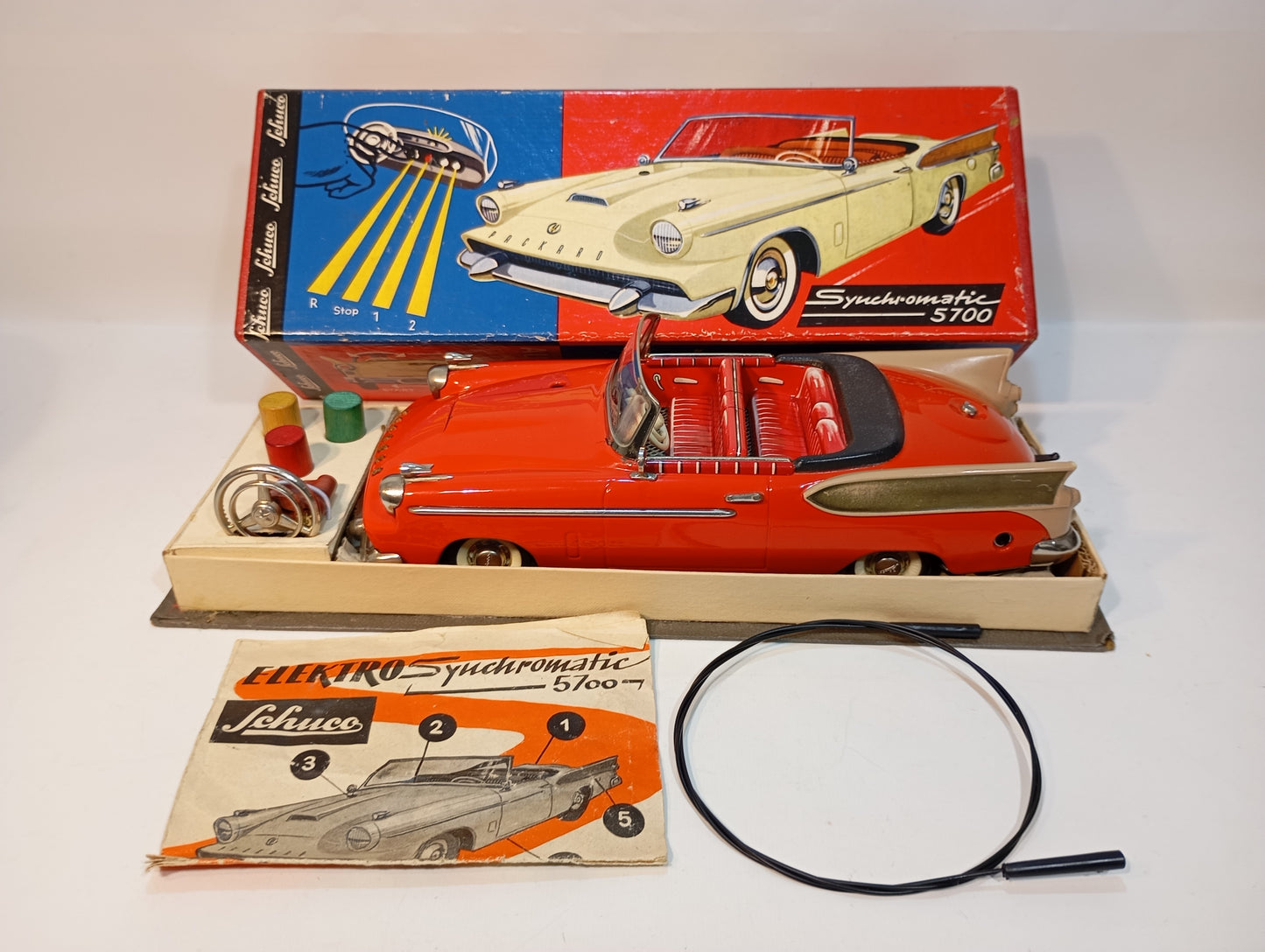 Schuco Art.5700 Packard Synchromatic Originalkarton (73084)