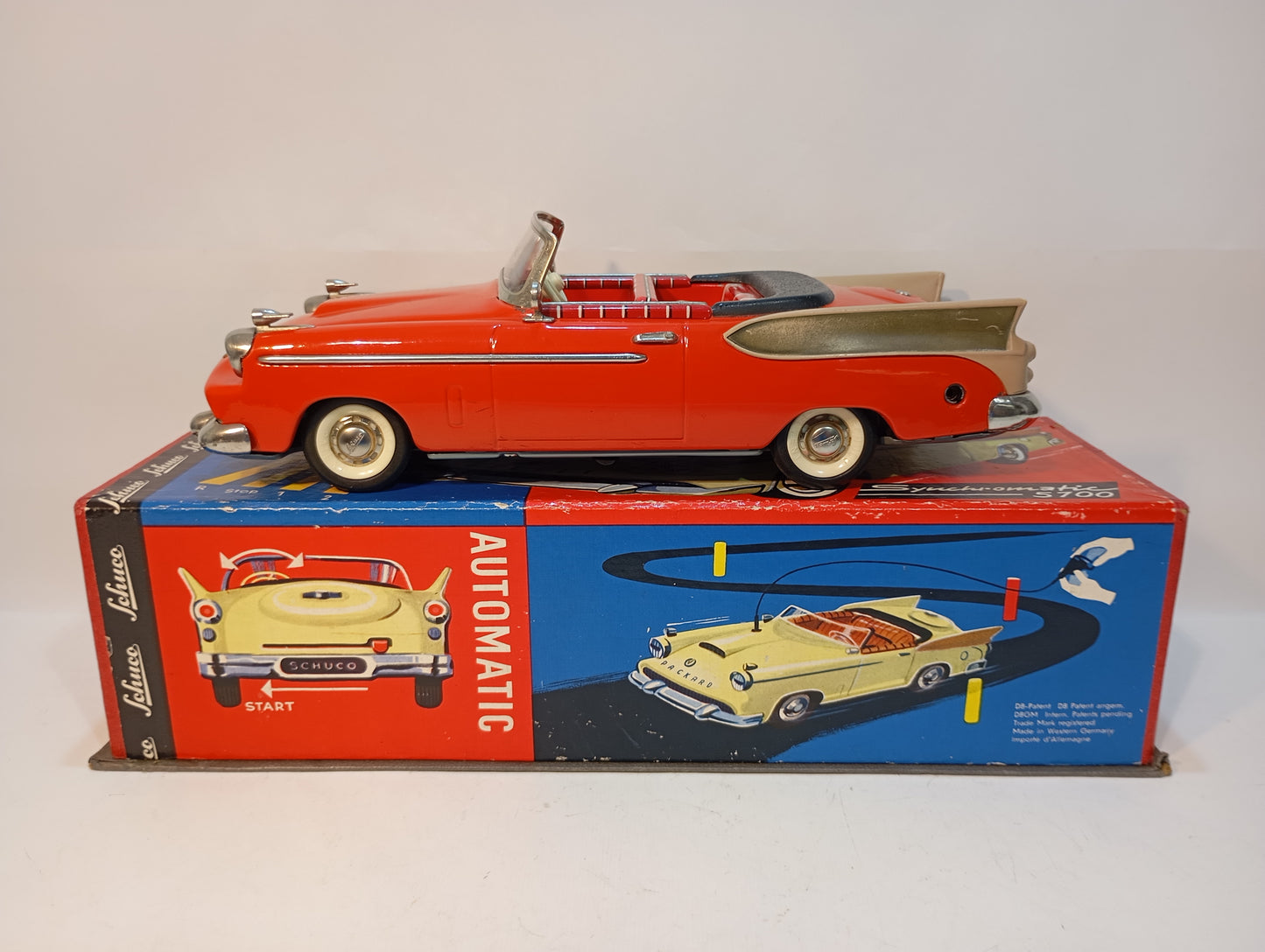 Schuco Art.5700 Packard Synchromatic Originalkarton (73084)