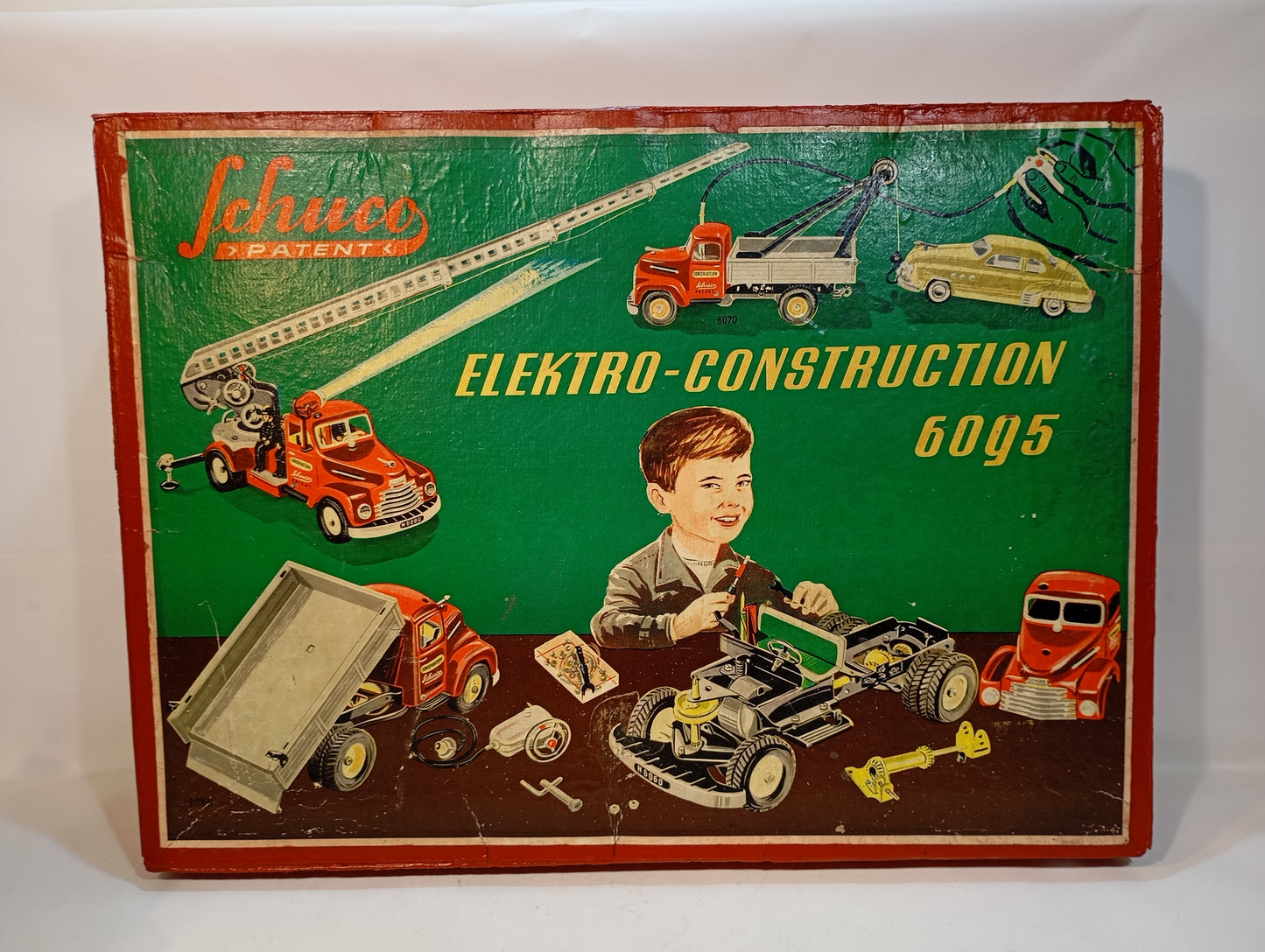 Schuco Art.6095 construction box original box (73087)