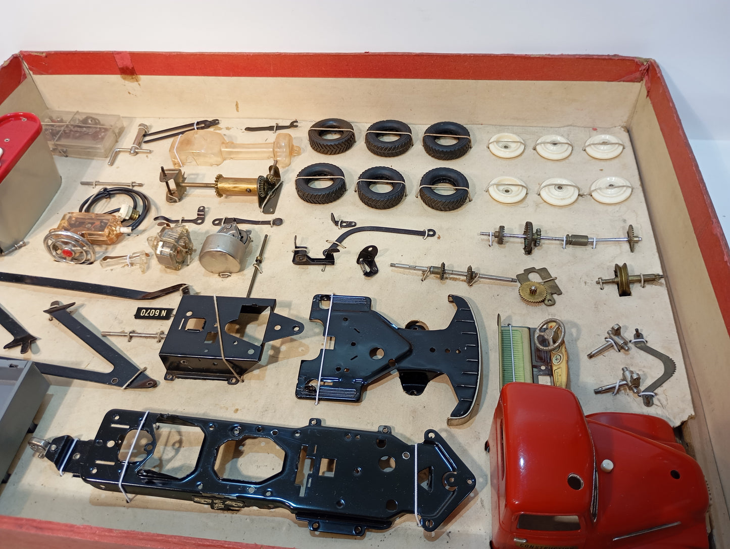 Schuco Art.6095 construction box original box (73087)