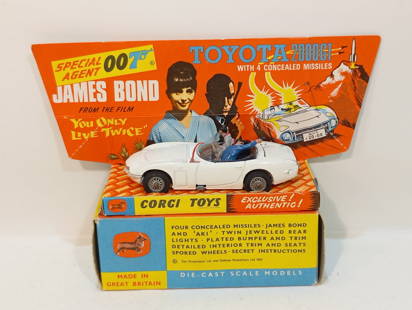 Corgi Toys James Bond Toyota GT2000 Art.336 OVP (73053)