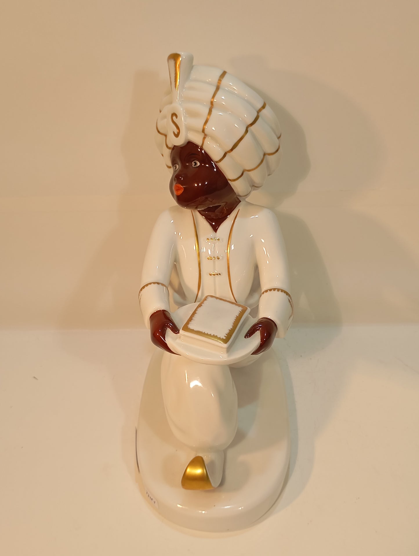 Rosenthal Sarotti advertising figure with the brown figure in large size (73181)