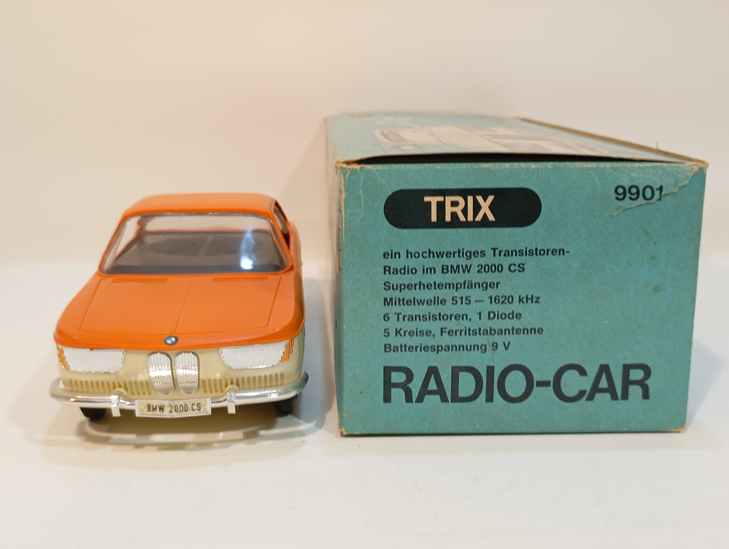 Trix Radio Car Art.9901 BMW 2000 CS mit MW OVP (73235)