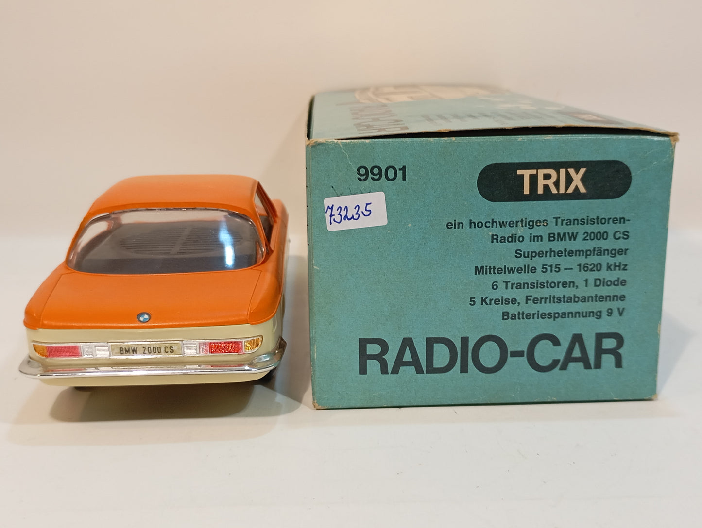 Trix Radio Car Art.9901 BMW 2000 CS mit MW OVP (73235)