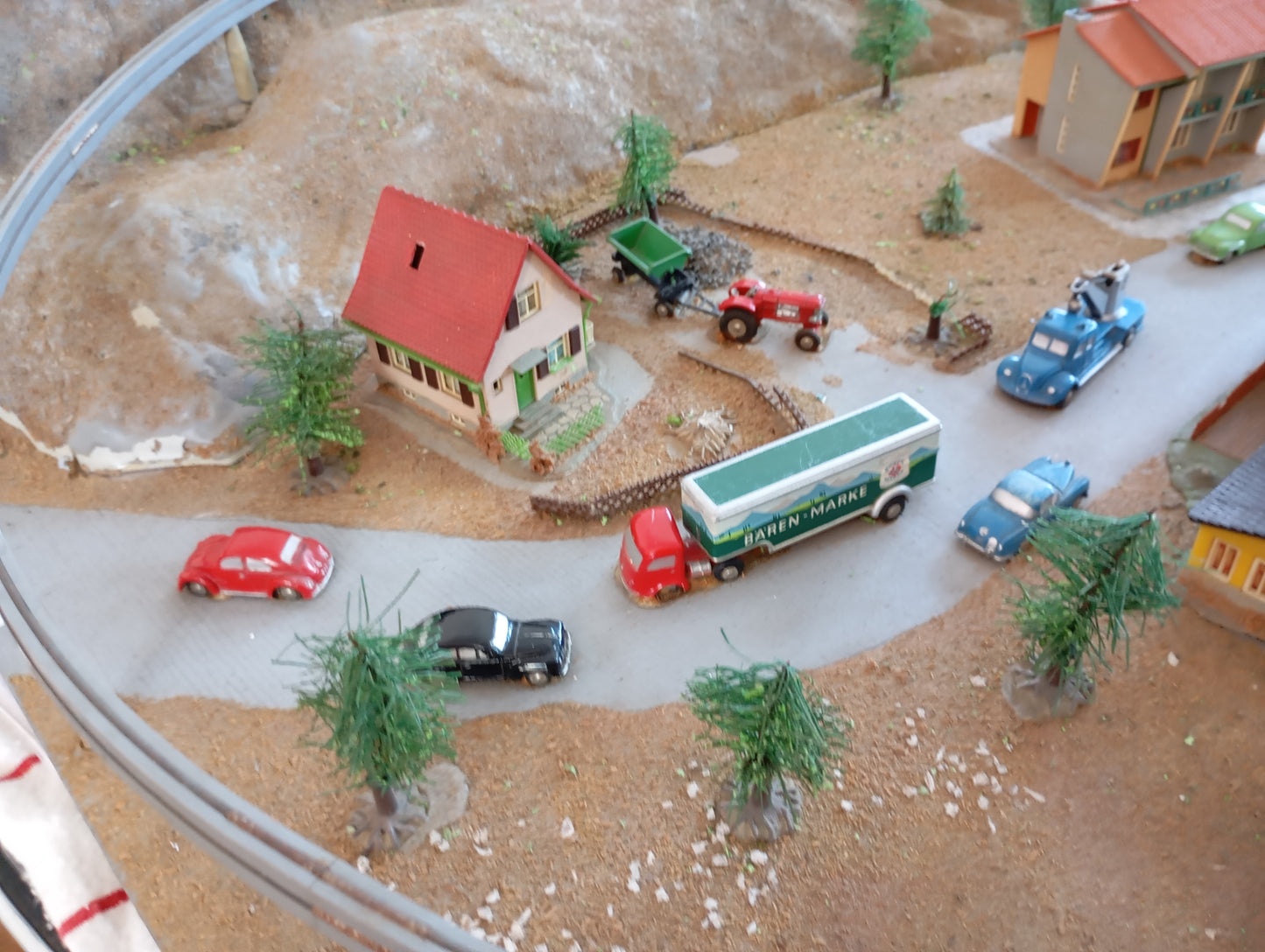 Schuco Ausstellungsensemble Diorama Piccolo & Monorail Bahn (73445)