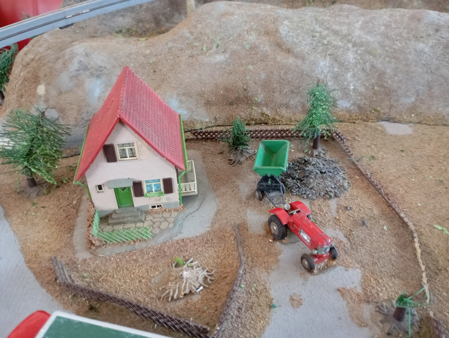 Schuco Ausstellungsensemble Diorama Piccolo & Monorail Bahn (73445)