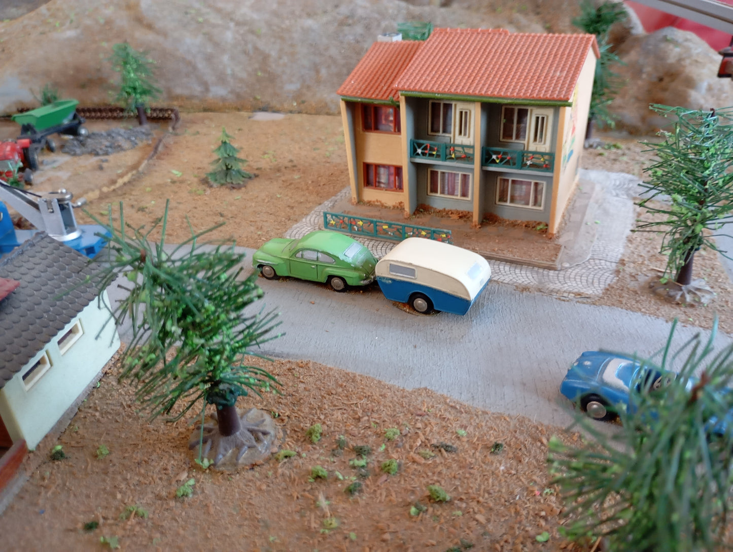 Schuco Ausstellungsensemble Diorama Piccolo & Monorail Bahn (73445)