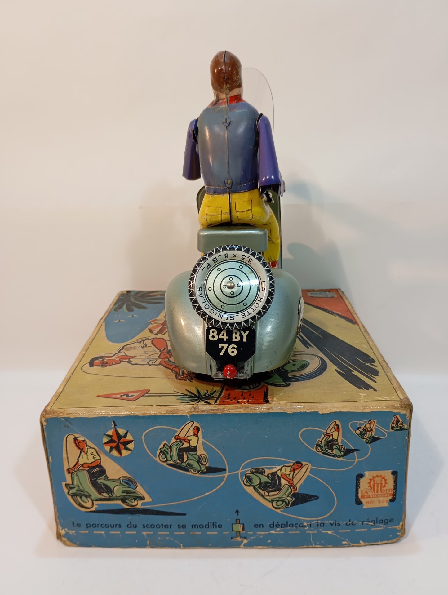 Vespa Scooter La Hotte St. Nicolas im Originalkarton (73396)
