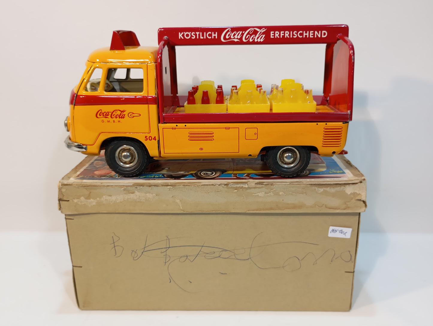 Tippco Coca Cola Bus VW T1 im Originalkarton (73660)